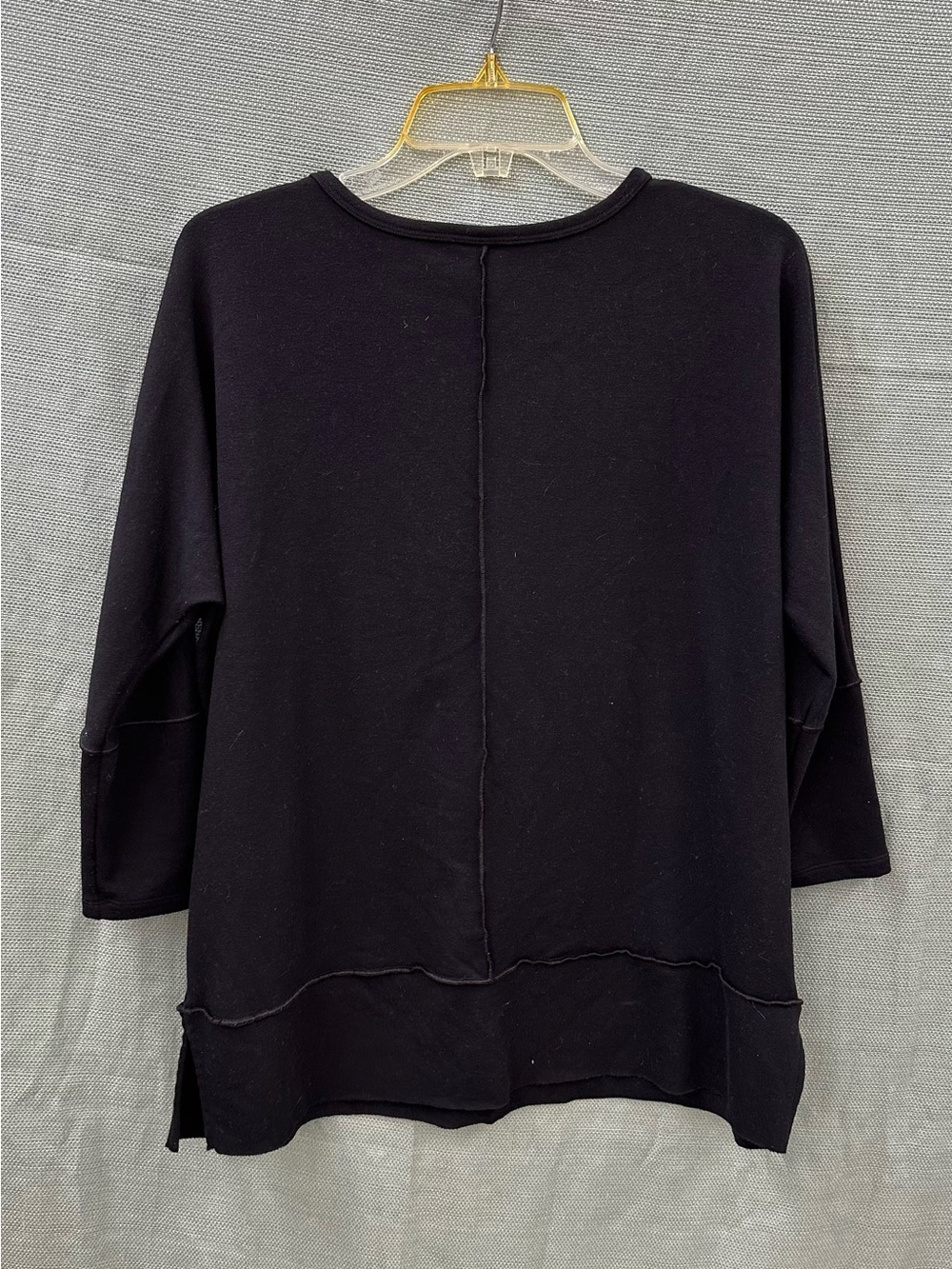 SPANX Black Boxy Crewneck Sweatshirt - Picture 3 of 4